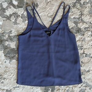 Blue-Grey Topshop Tank